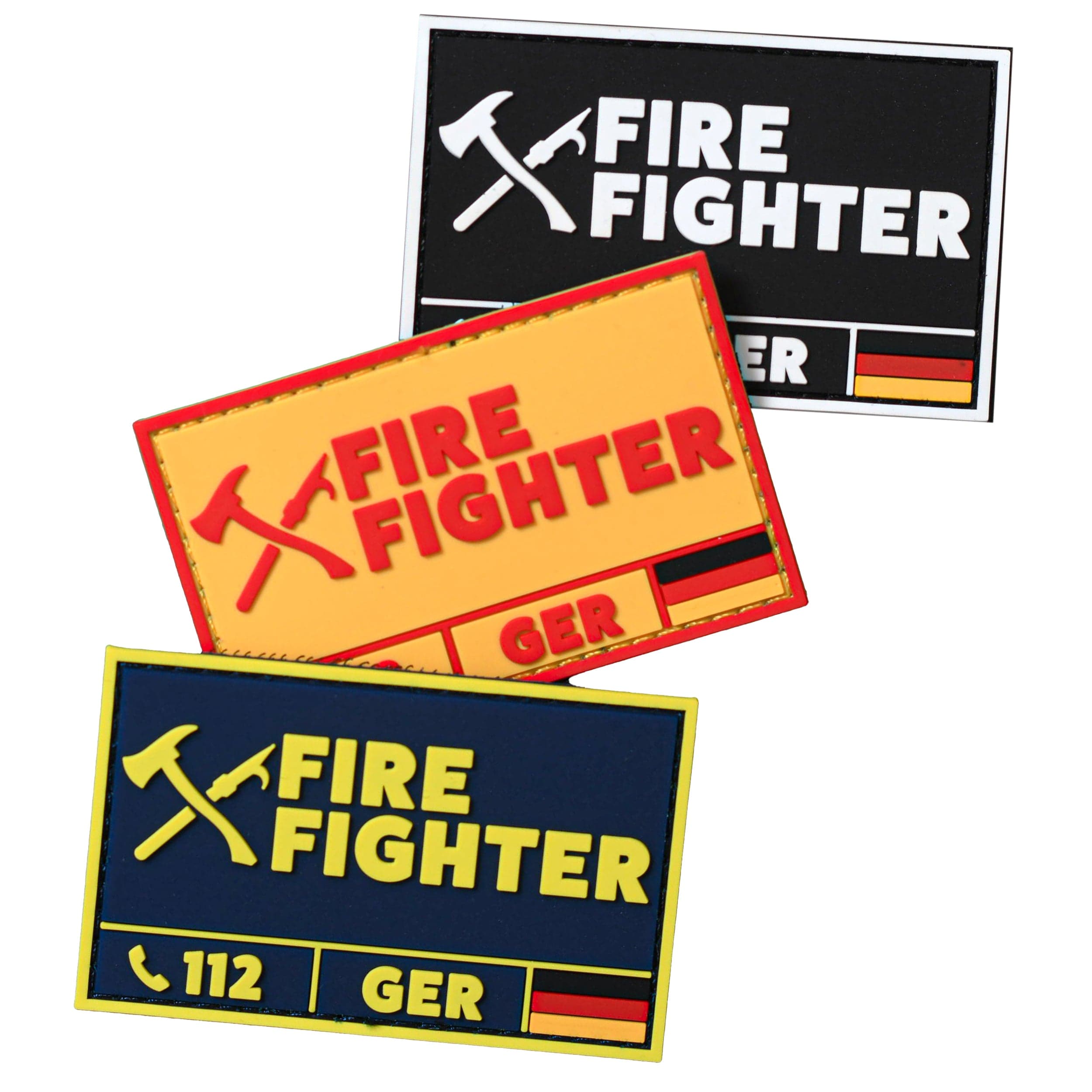 Klett-PVC-Patch Set Feuerwehr – Status 1