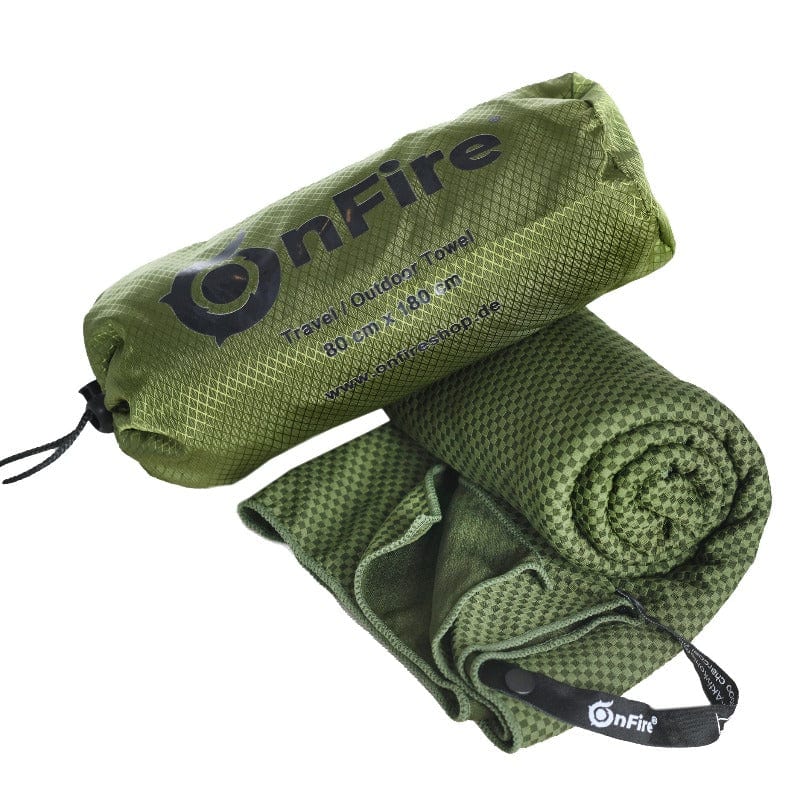reisehandtuch bambus OnFire Ultraleichtes OnFire Outdoor Reise Camping Bambus-Handtuch