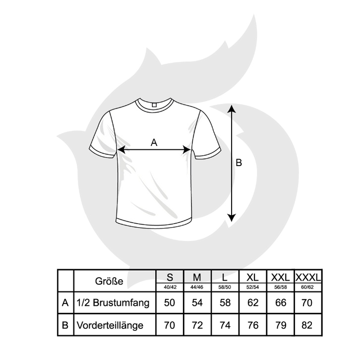 T-Shirt COMPASS  für Outdoor-Abenteurer 100% Baumwolle | FireZone