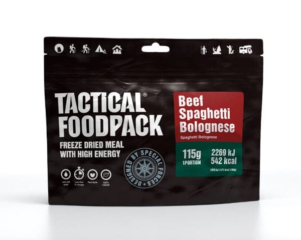 Beef Spaghetti Bolognese | Tactical Foodpack