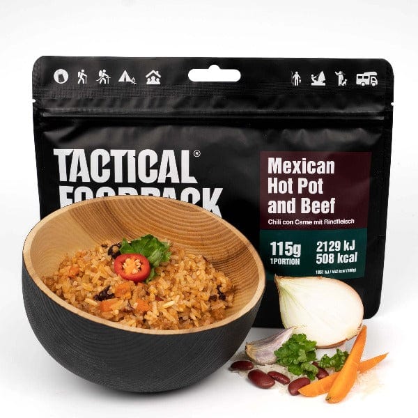 Chili con Carne mit Rindfleisch / Mexican Hot Pot | Tactical Foodpack