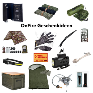 Geschenke für FireFighter, Outdoor & Survival  Fans und Camper