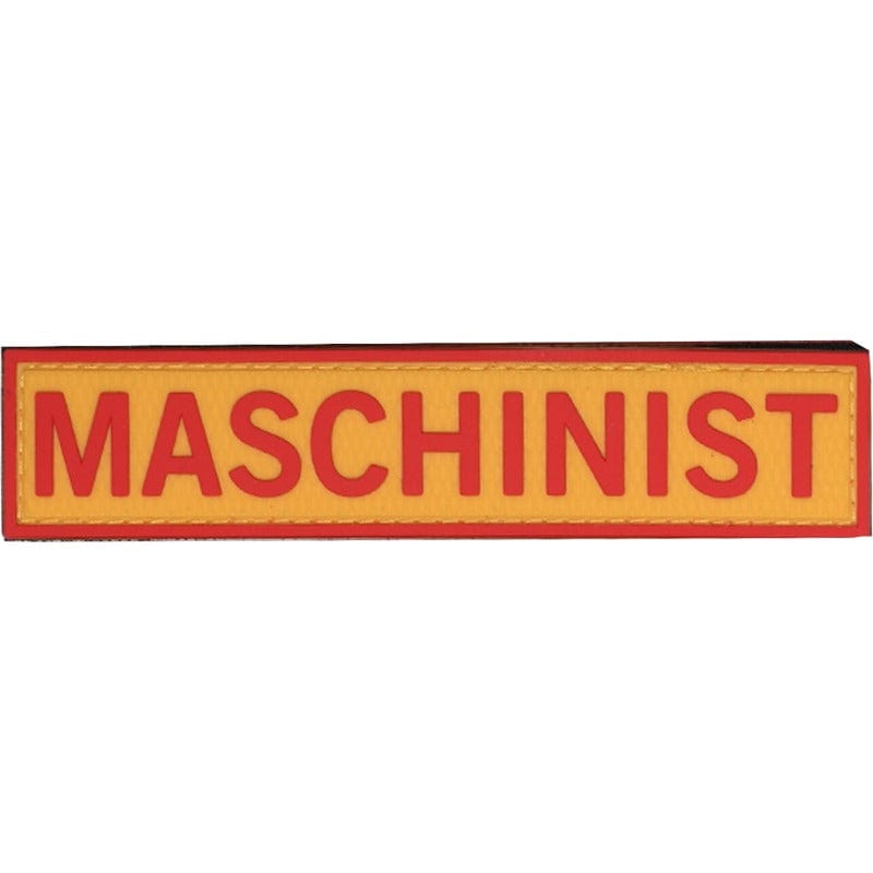 MASCHINIST FireFighter Patch (12 x 2,5 cm) - OnFire Shop