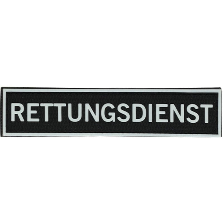Patch RETTUNGSDIENST (12 x 2,5 cm)
