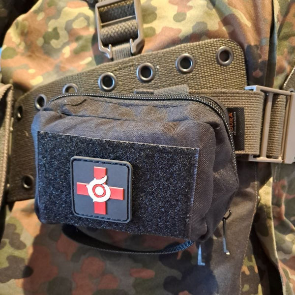 Gefüllte Tactical First Aid Kit Cordura® inkl. 12 Verbandsmaterialien | OnFire