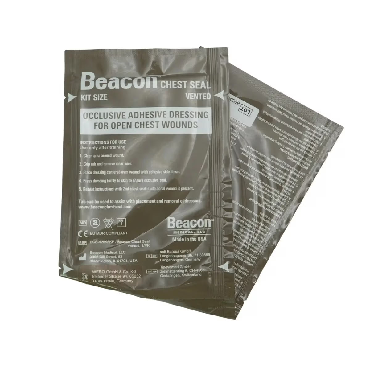 Beacon™ Chest Seal - vented, 2 Stk