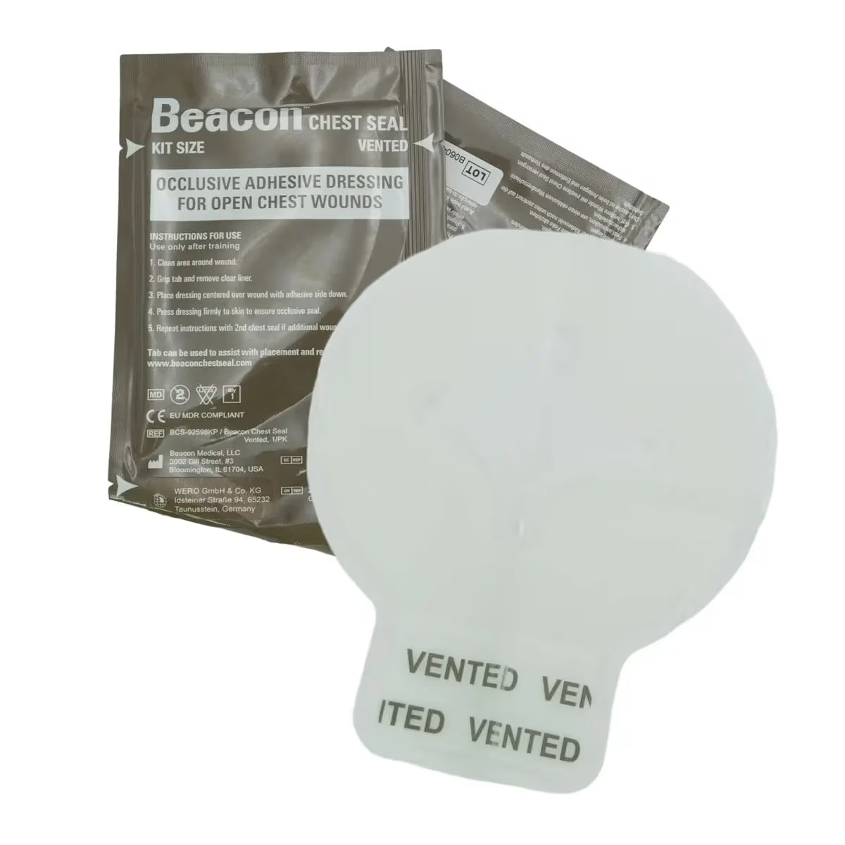 Beacon™ Chest Seal - vented, 2 Stk