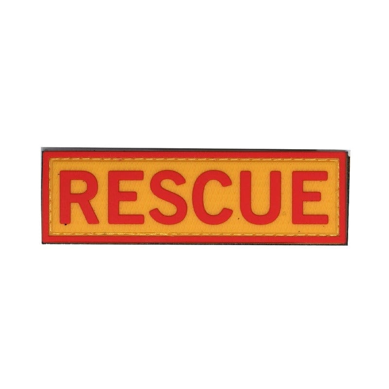 FireZone RESCUE FireFighter Feuerwehr Rubber Patch | OnFire Shop