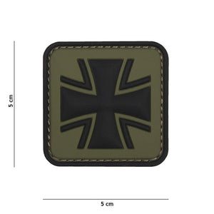 Patch Deutsches Kreuz schwarz-grün OnFire Shop