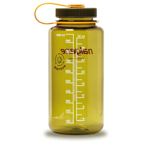 Trinkflasche Weithals Sustain 1 Liter, olive | Nalgene