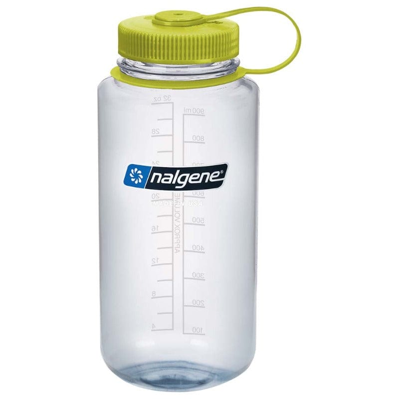 Trinkflasche Weithals Sustain 1 Liter, clear/green | Nalgene