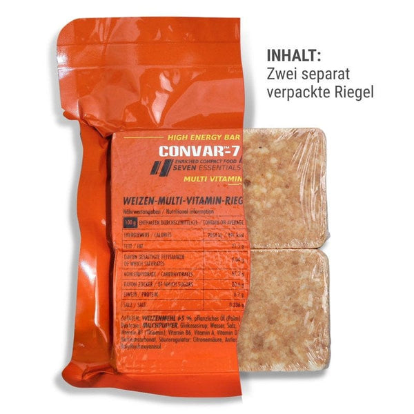 CONVAR-7 High Energy Bar - Weizenriegel Multi Vitamin  125g | CONVAR