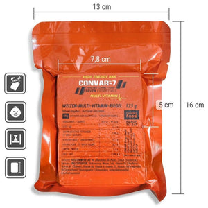CONVAR-7 High Energy Bar - Weizenriegel Multi Vitamin  125g - OnFire Shop