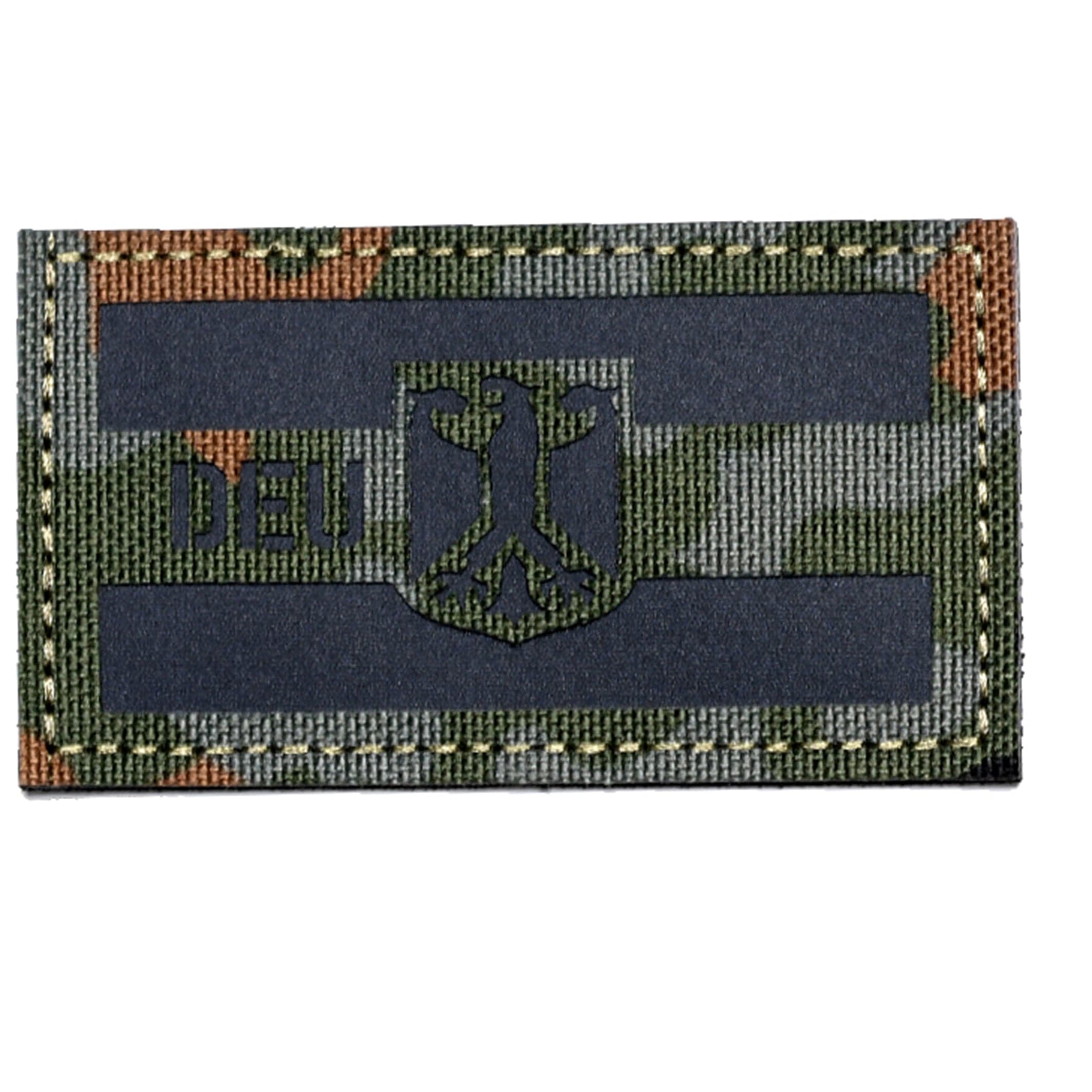 Deutschland DEU Adler Flagge Patch (9 x 5 cm)
