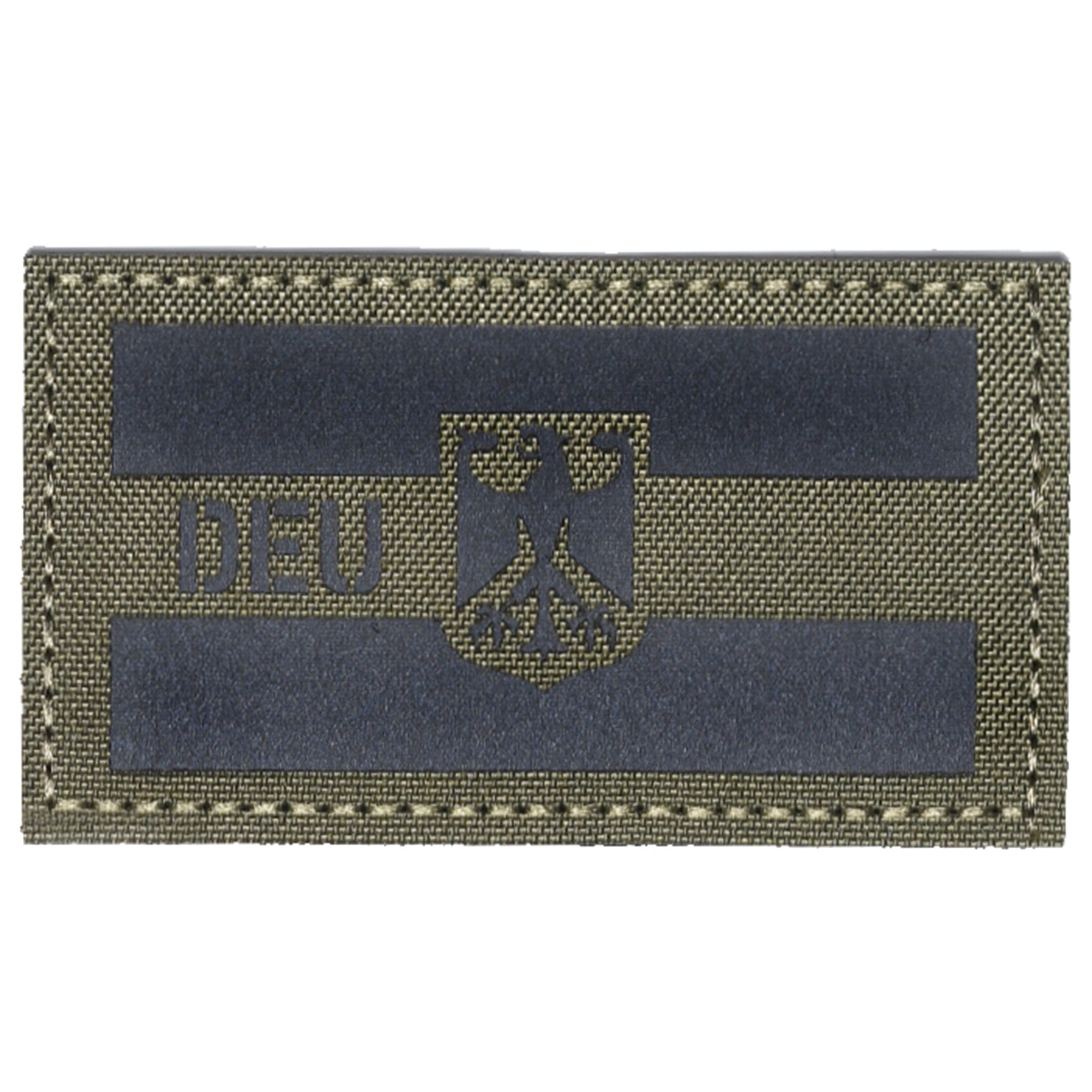 Deutschland DEU Adler Flagge Patch (9 x 5 cm)