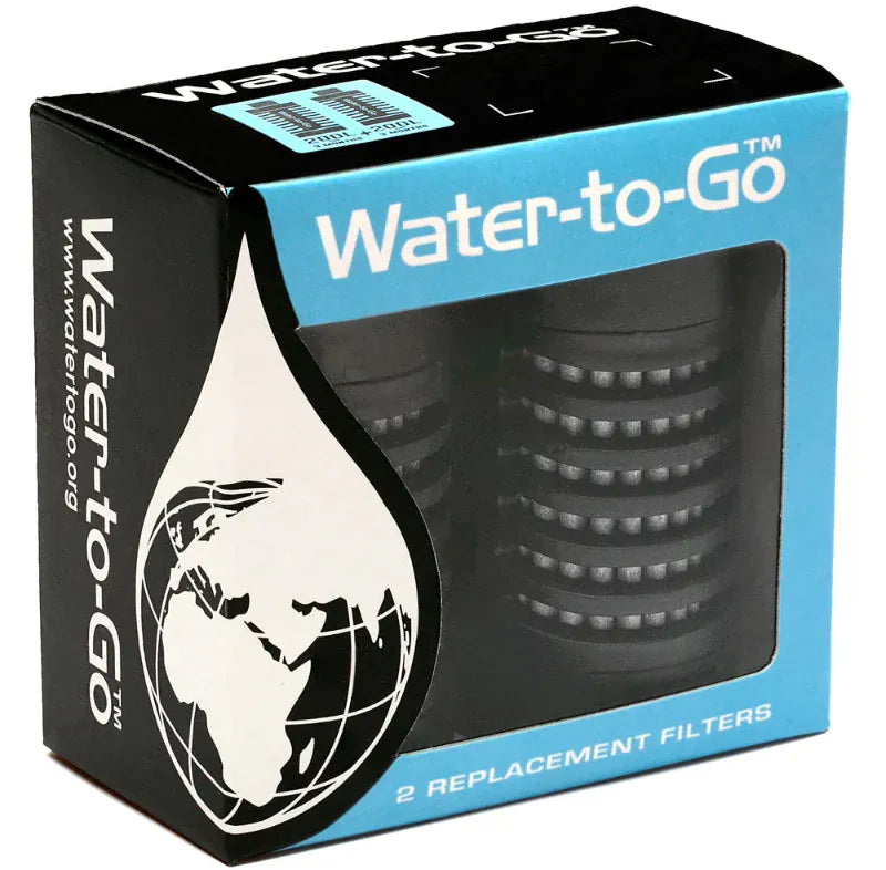 Water to Go Active Doppelpack Ersatzfilter (2 Stück)