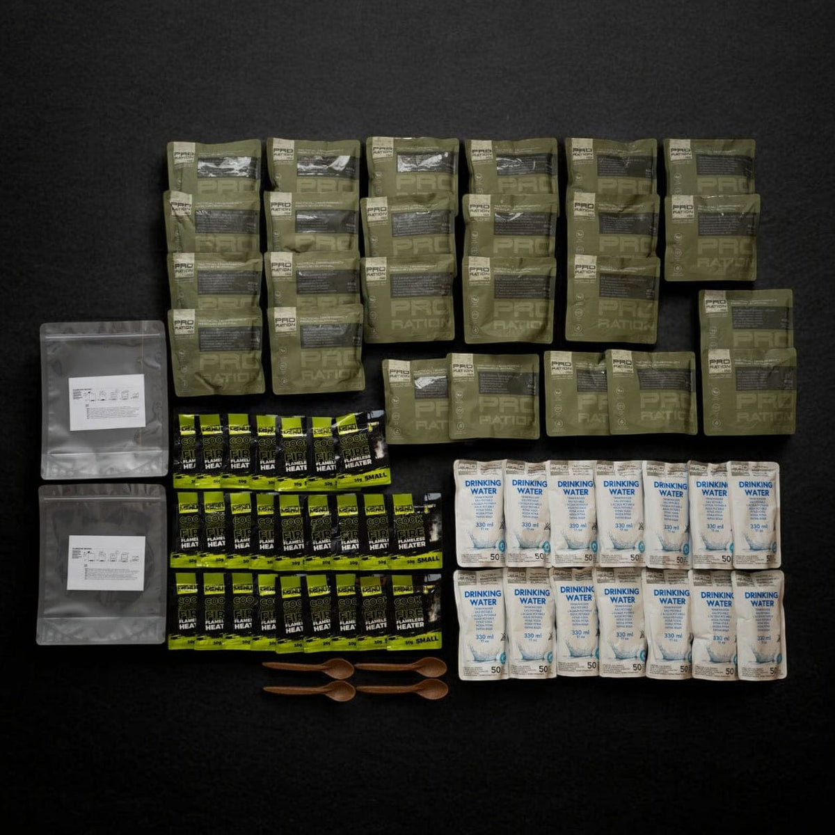 PRO RATION EMERGENCY BOX Notvorrat 23 meals ready to eat | OnFire Shop