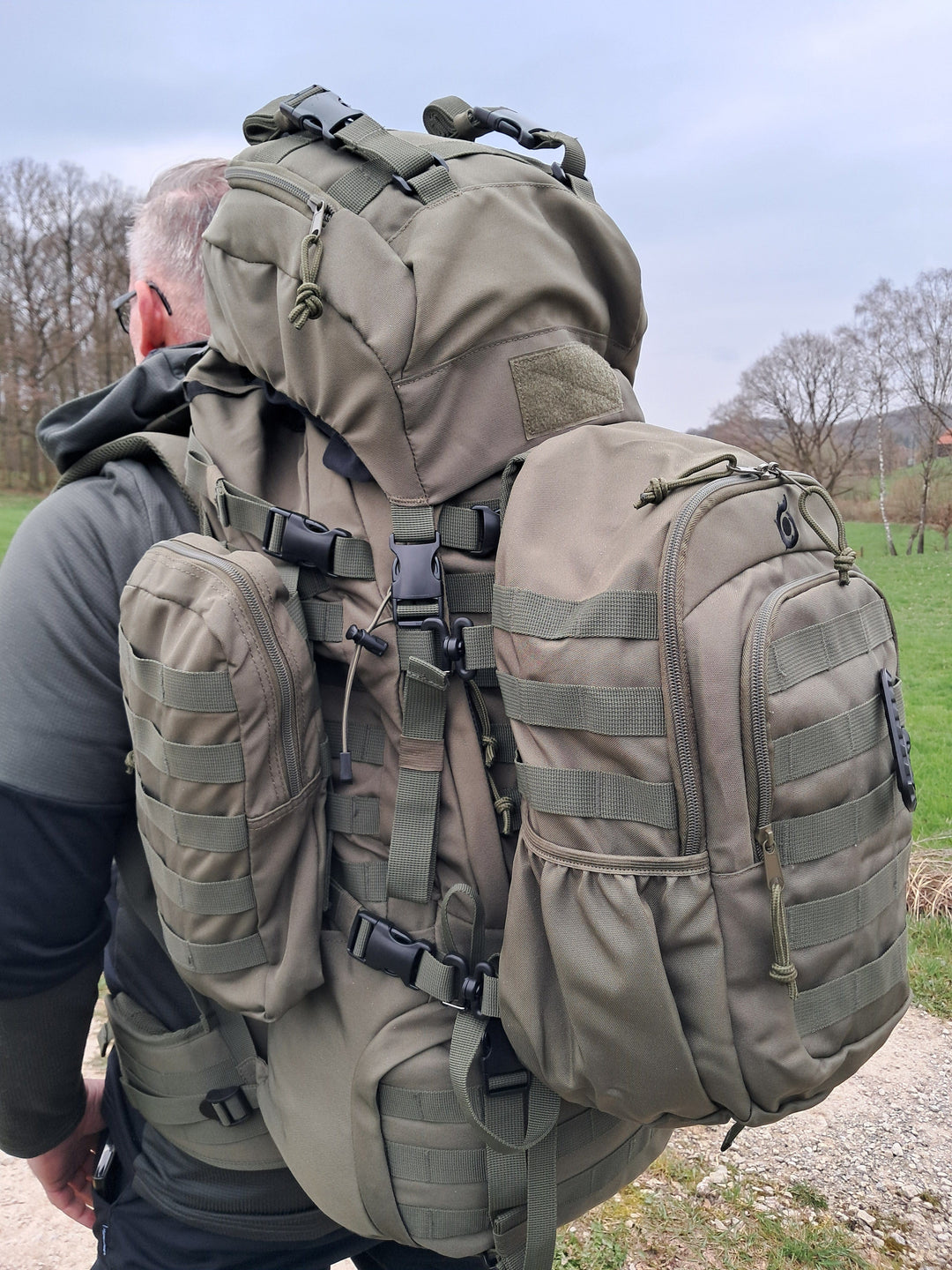 Taktischer Expeditions-Rucksack 90 L- inkl. 15 L Daypack Tagesrucksack | OnFire