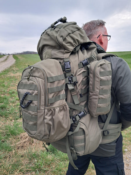 Taktischer Expeditions-Rucksack 90L inkl. 15L Daypack + Zubehör | OnFire