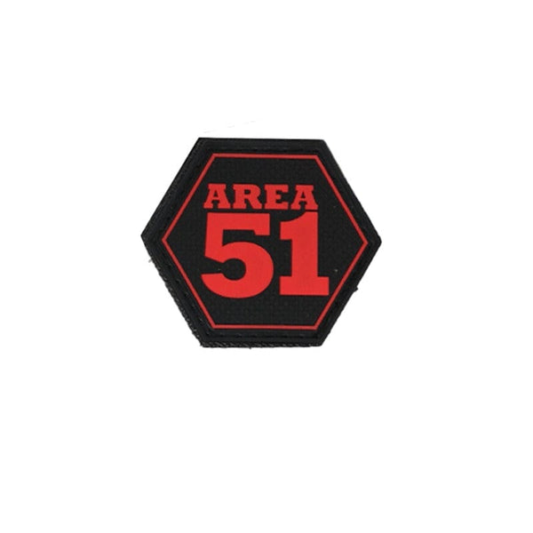 AREA 51 HEXAGON FireFighter Patch (4 x 4,7 cm) | FireZone