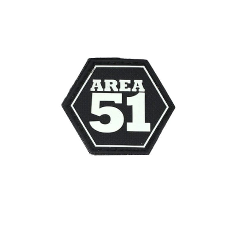 AREA 51 HEXAGON FireFighter Patch (4 x 4,7 cm) | FireZone