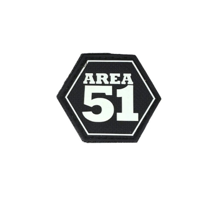 AREA 51 HEXAGON FireFighter Patch (4 x 4,7 cm) | FireZone