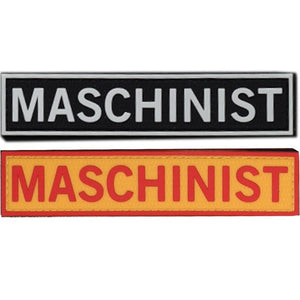 MASCHINIST FireFighter Patch (12 x 2,5 cm) - OnFire Shop