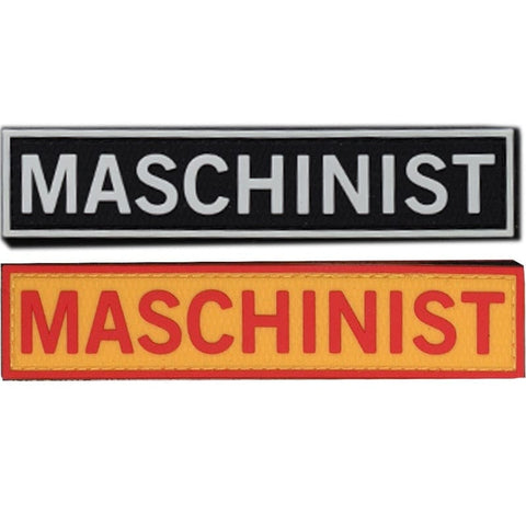 MASCHINIST FireFighter Patch (12 x 2,5 cm) | FireZone