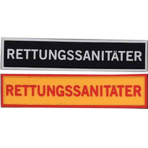 RETTUNGSSANITÄTER FireFighter Patch (12 x 2,5 cm) | FireZone