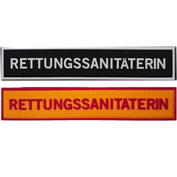 RETTUNGSSANITÄTERIN FireFighter Patch (13,5 x 2,5 cm) | FireZone