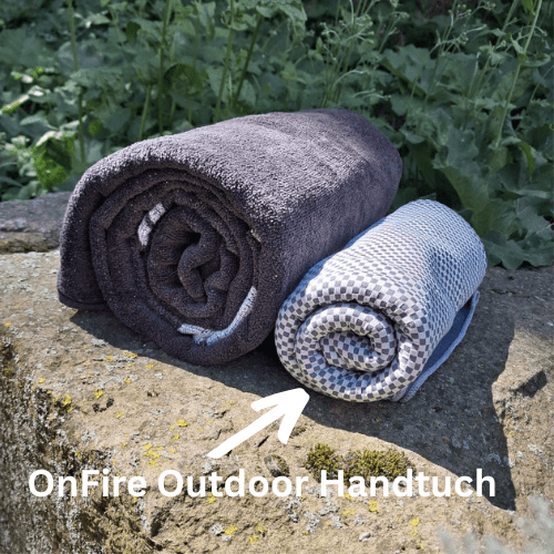 OnFire Ultraleichtes OnFire Outdoor-Handtuch mit Bambus