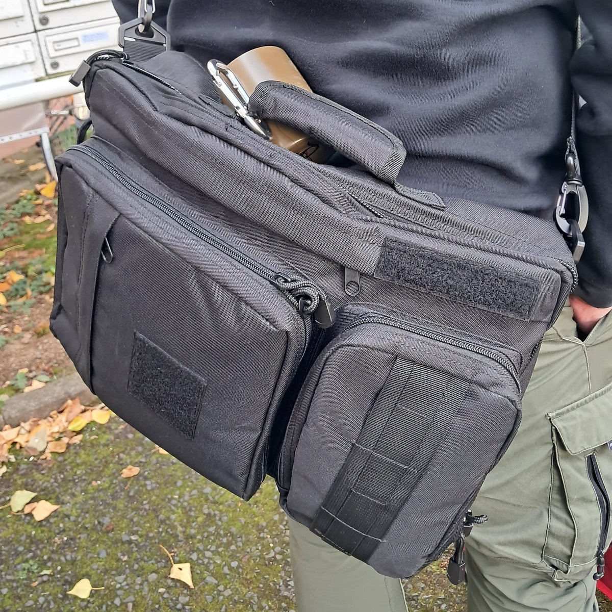 17″ Tactical Laptop Bag – 2-in-1 Tasche & Rucksack