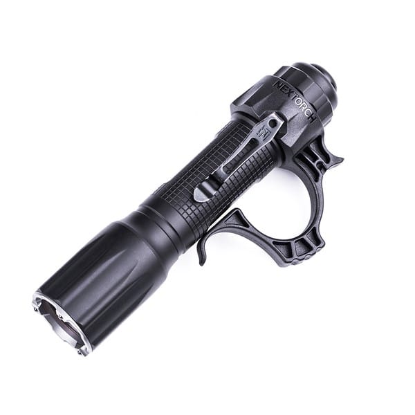 NEXTORCH TA30D taktische LED-Taschenlampe mit 2200 Lumen mit Führungshilfe