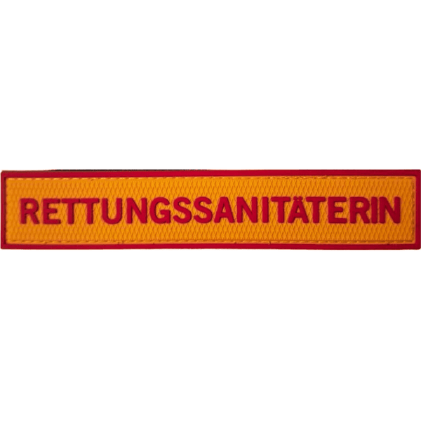 RETTUNGSSANITÄTERIN FireFighter Patch (13,5 x 2,5 cm) | FireZone