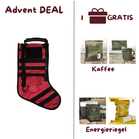 Tactical Nikolaus Santa Clause Geschenk Stiefel Strumpf DEAL | OnFire