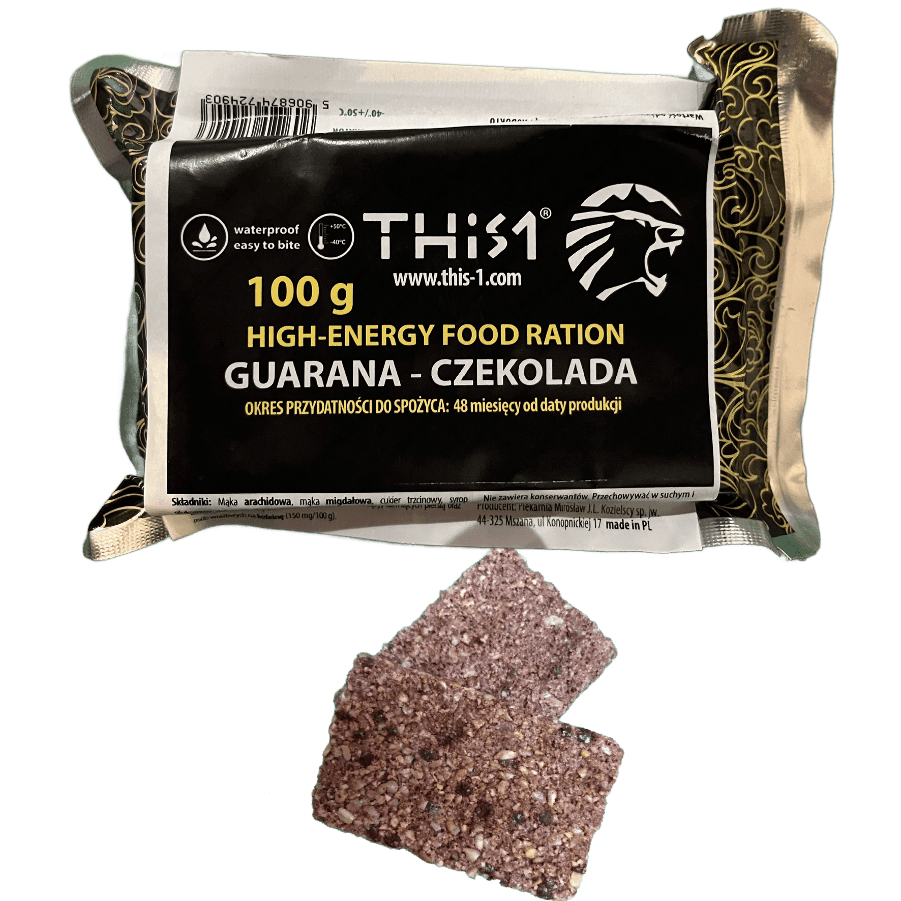 THIS 1 Survival Bar Schokolade/Guarana 100g