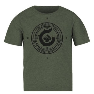 T-Shirt COMPASS  für Outdoor-Abenteurer 100% Baumwolle | FireZone OnFire Shop