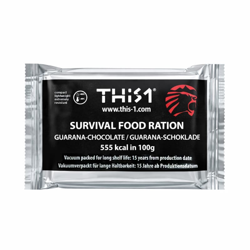 THIS 1 Survival Bar Schokolade/Guarana 100g - OnFire Shop