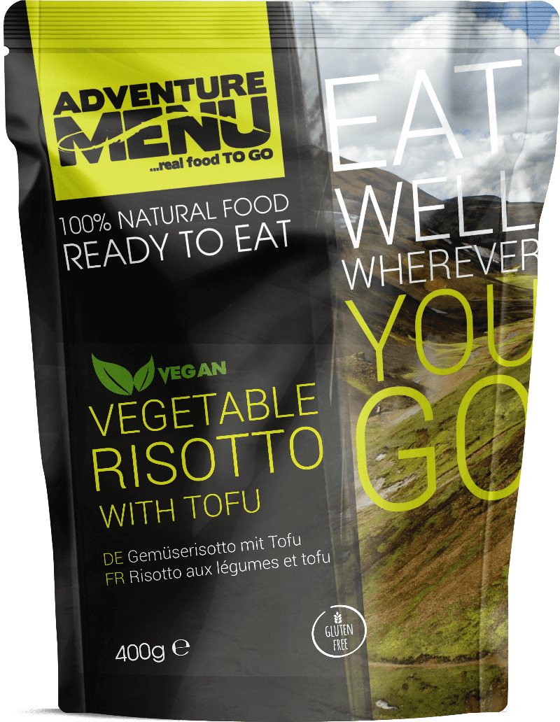 Adventure Menu - Gemüserisotto mit Tofu - OnFire Shop