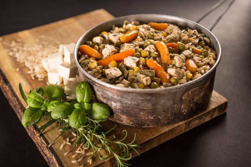 Adventure Menu - Gemüserisotto mit Tofu - OnFire Shop