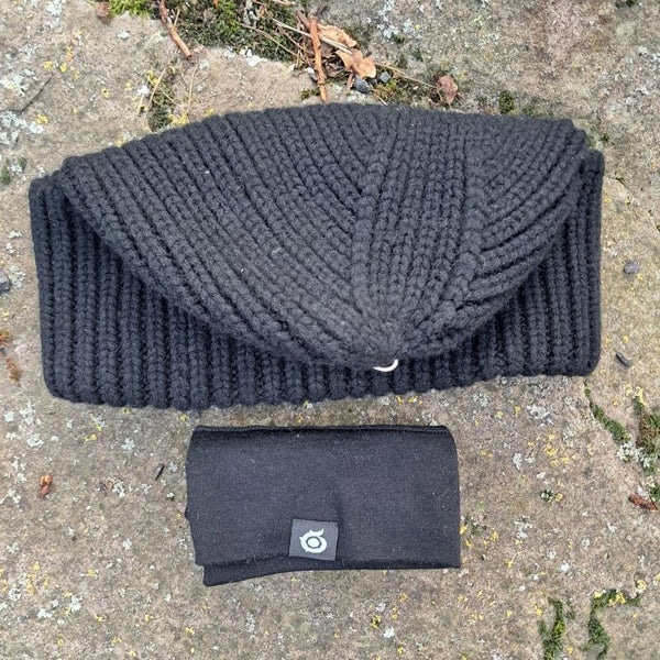 Ultraleichte wärmende Pocket Mütze Beanie aus 100% Merinowolle | FireZone