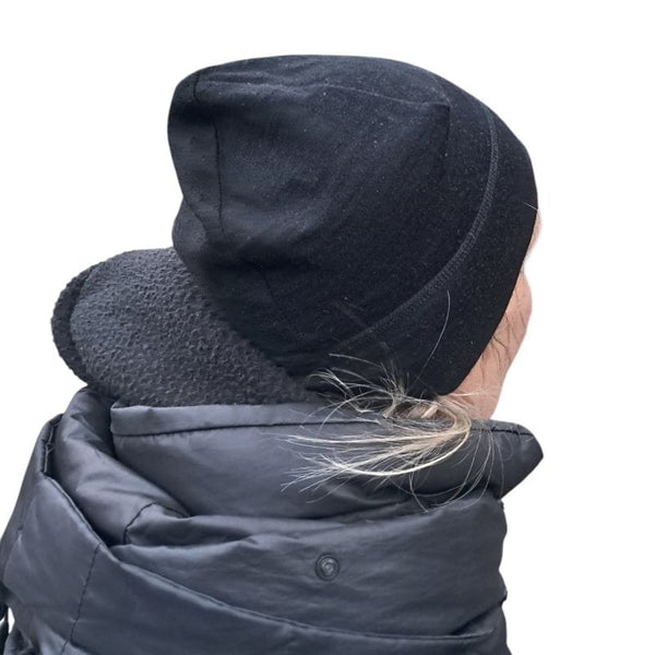 Ultraleichte wärmende Pocket Mütze Beanie aus 100% Merinowolle | FireZone