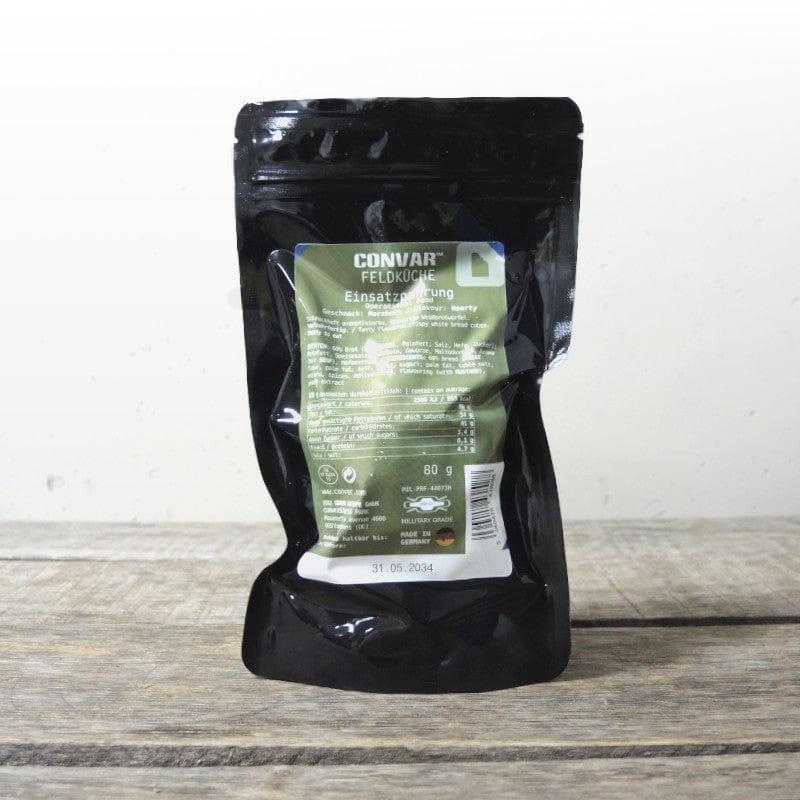 Feldküche Einsatznahrung, Geschmack: Knoblauch (80g) - OnFire Shop