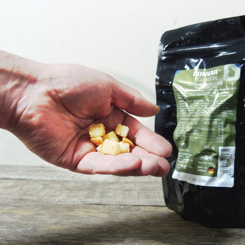 Feldküche Einsatznahrung, Geschmack: Knoblauch (80g) - OnFire Shop