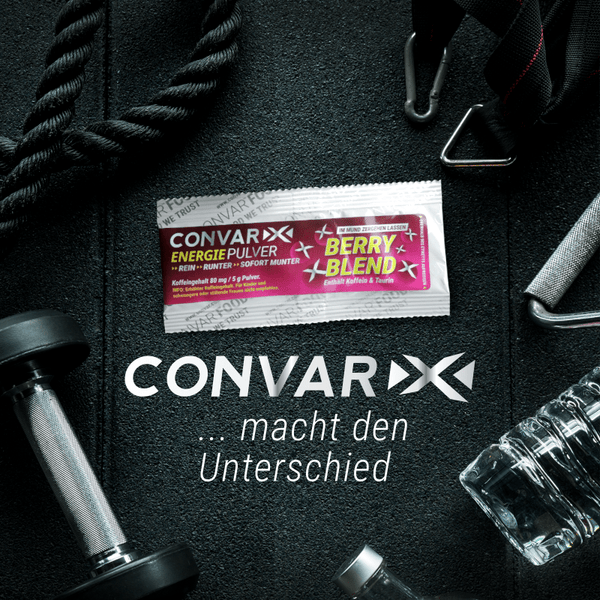 CONVAR-X Energiepulver Berry Blend (5g) - Gratiszugabe ab 99€ Bestellwert  | CONVAR