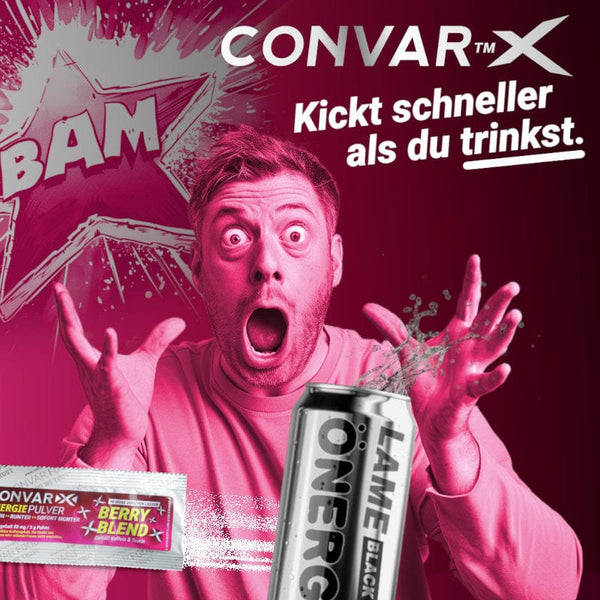 CONVAR-X Energiepulver Berry Blend (5g) - Gratiszugabe ab 99€ Bestellwert  | CONVAR