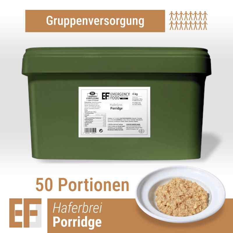 EF MEALS Haferbrei Porridge (4kg) (ESL) 2 x 25 Portionen - OnFire Shop