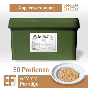 EF MEALS Haferbrei Porridge (4kg) (ESL) 2 x 25 Portionen - OnFire Shop