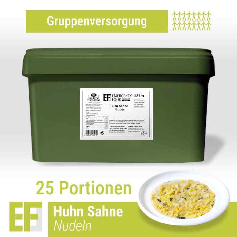 EF MEALS Huhn Sahne Nudeln (3,75kg) (ESL) 25 Portionen