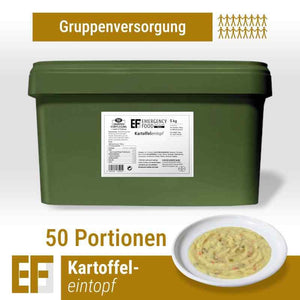 EF MEALS Kartoffeleintopf (5kg) (ESL) 2 x 25 Portionen - OnFire Shop